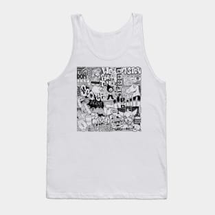 DzyMess No.8 "Freedom Illusion" Tank Top